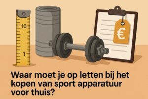 aandachtspunten sport apparatuur voor thuis