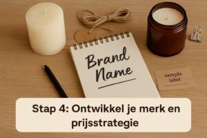 merk en prijsstrategie kaarsen bedrijf beginnen