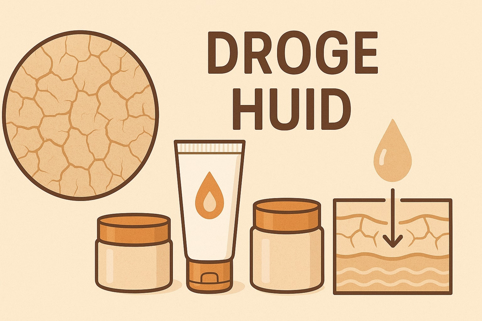 Droge huid: alles over de oorzaken, behandelingen en tips